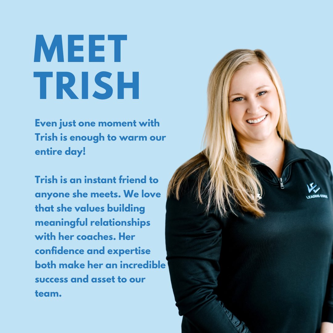 le_fundraising's tweet photo. ✨ Featured Rep ✨

Say hello to Trish!

Trish is someone you immediately feel comfortable chatting with, we think it’s her superpower. She loves helping others to her core and goes extra mile to help her coaches and teams! 

• @trish_recker

#leadingedgefundraising #featuredrep https://t.co/7wjtGGlhR7