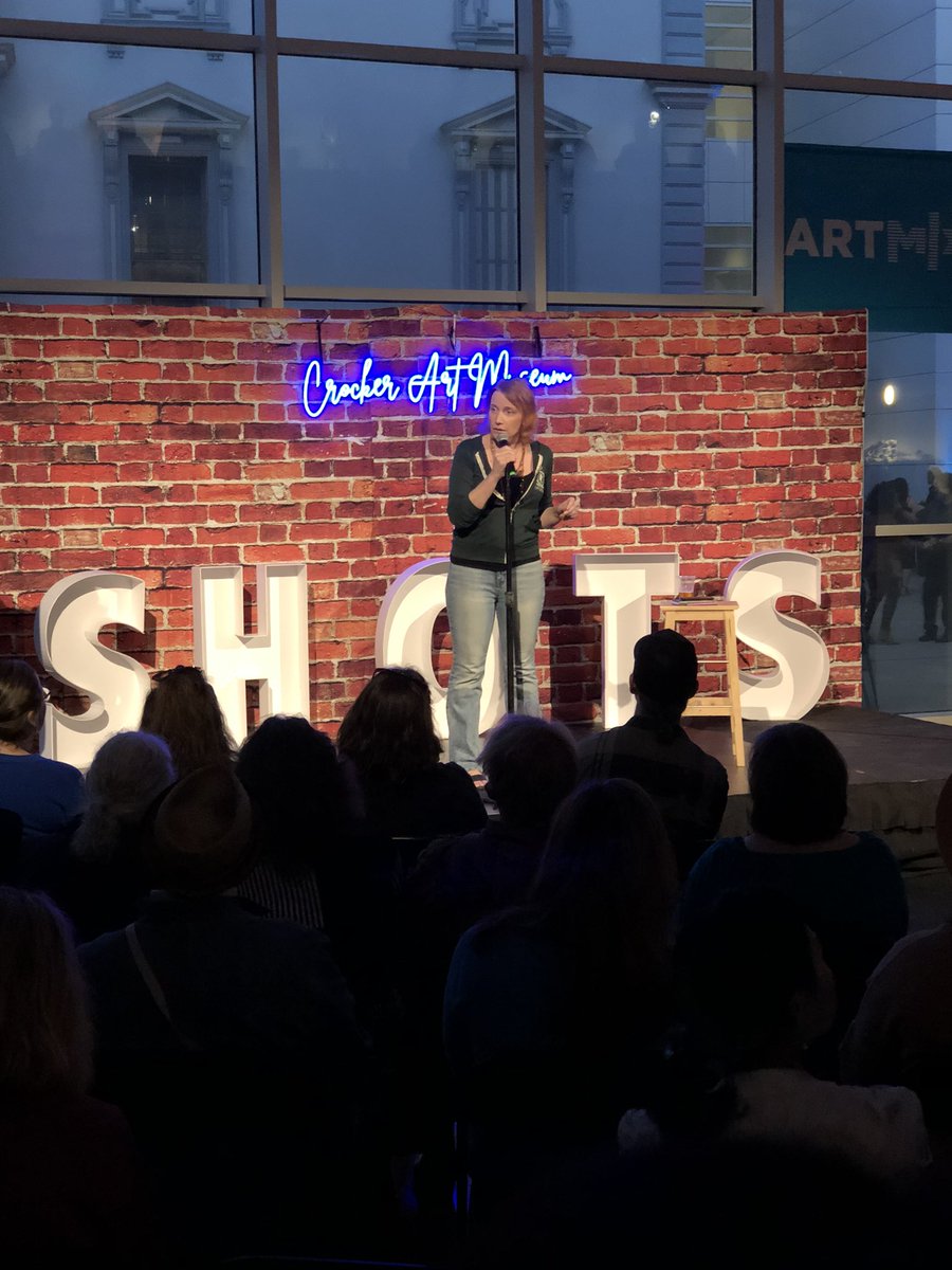 Organizing a comedy show for <a href="/CrockerArt/">Crocker Art Museum</a> was a great experience. Almost as good as hosting the finished project.
Thanks to all the performers and to the staff, and I guess the attendees.