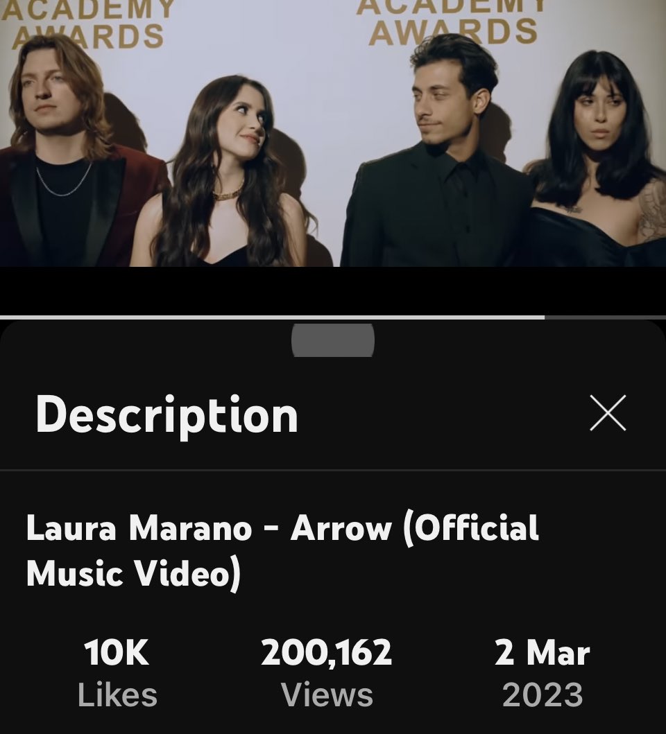 LauraNotified's tweet photo. 🎉| Arrow Music Video has surpassed 200K views on @YouTube! Congratulations @lauramarano! https://t.co/GJKZMZRlUy