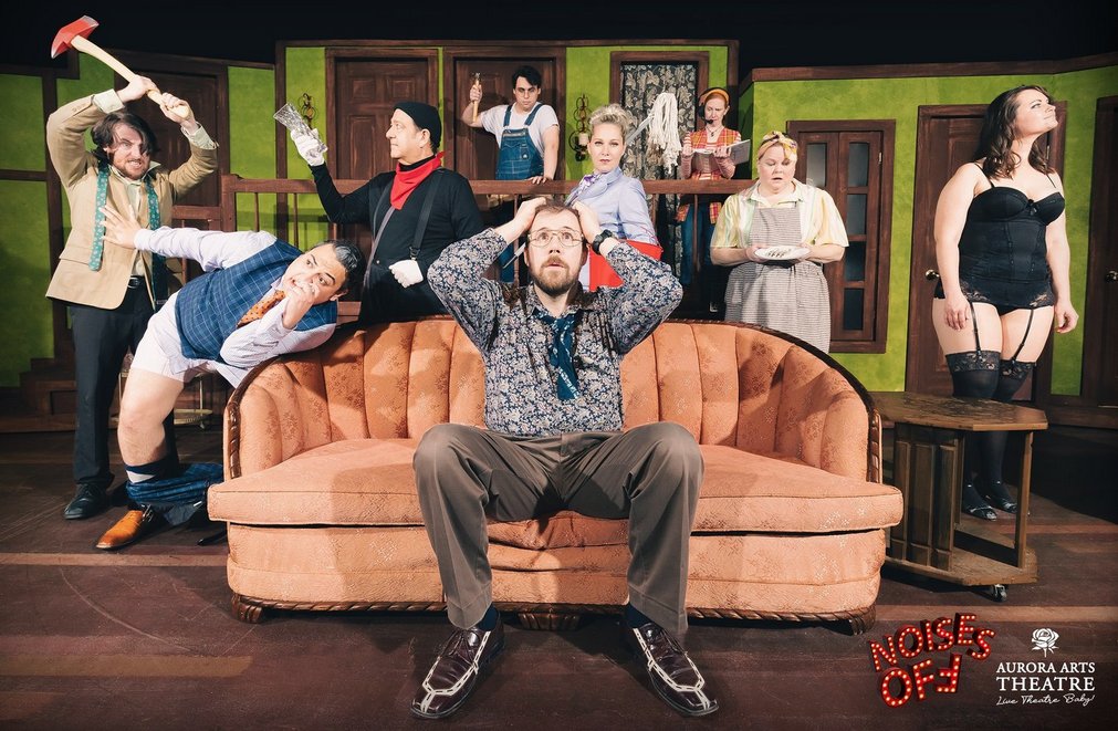 101FunCC's tweet photo. Weekend Picks: On stage now at @AuroraCCTX and running through May 7, 'Noises Off' -- VERY much a comedy!😂#CorpusChristi #theater https://t.co/s2EtXLWrPZ https://t.co/K7JbrJ04MK