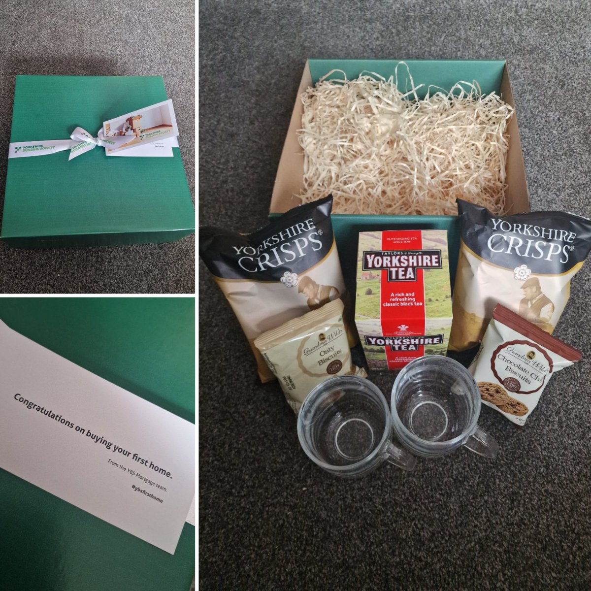 NQNAlex's tweet photo. Woke up after my nightshift to this unexpected but lovely little Yorkshire hamper. 

Thanks @Yorkshire_BS, this is a really lovely touch 🥰 https://t.co/PSbs4E6jOa