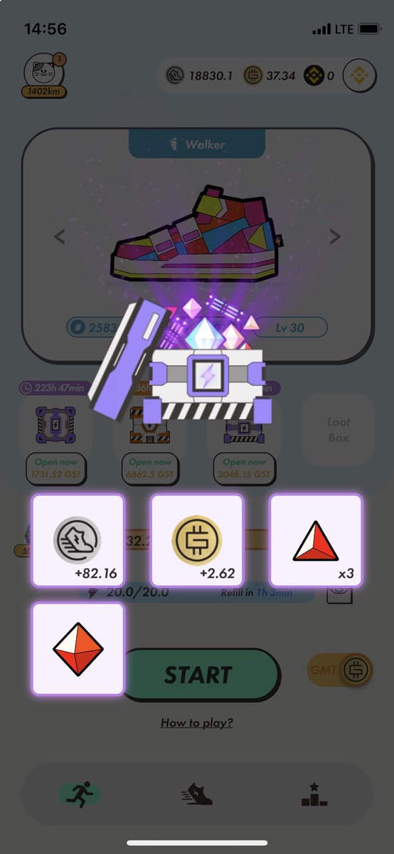 Log1c_90's tweet photo. @Stepnofficial Thank you for this event!
My strategy for this was to upgrade my luck to get lvl 9 boxes, while changing the lower ones (lvl8). I could even boost them to open.
Boosting to open almost 1600gst, total cost 2608.9gst.
#STEPNEaster #STEPN #STEPNStrategy #GMTto5dollars #pickmepls https://t.co/lF6GOdgwoL