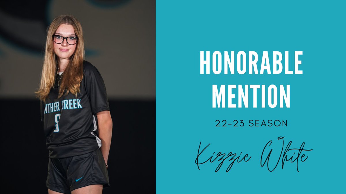 PCHSGirlsSoc_22's tweet photo. We are excited to share our Honorable Mentions for the 22-23 season! Kizzie, Leah @leahholder_ and Olivia! https://t.co/QxWQDkBkEp