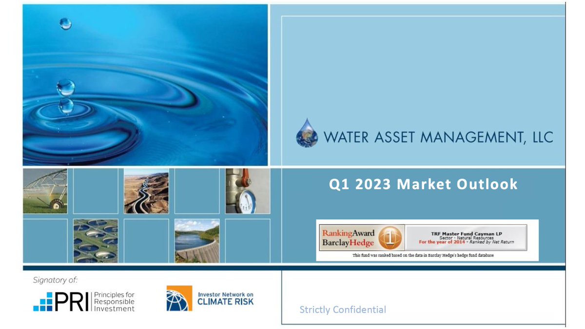 New on the blog: WAM’s 2023 Outlook for Investing in Water Stocks

When economic &amp; geopolitical uncertainty makes safe, profitable investing challenging, investors can count on the need for safe, reliable water &amp; water-related infrastructure. 

Read now: bit.ly/3MJbzdO