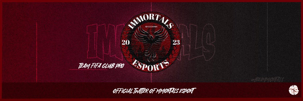 🔴NEW BANNER⚫️

Bonjour à tous, voici la bannière officielle de l’équipe @Immortals_esp engagée sur FIFA Club pro ⚽️

🔁❤️