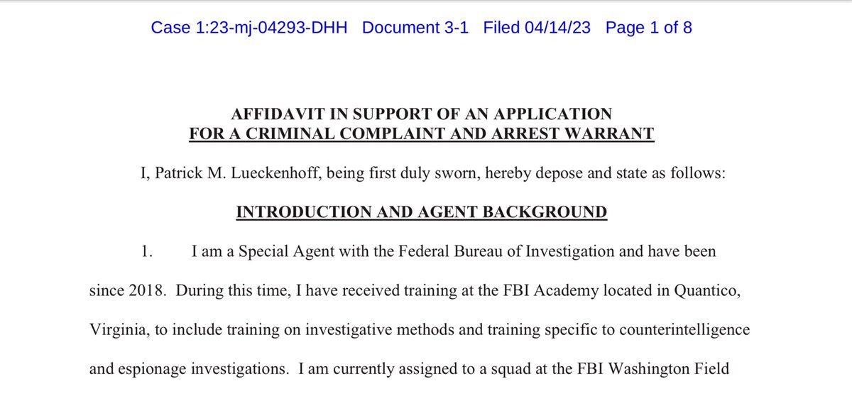 Stone_SkyNews's tweet photo. As Jack #Teixeira appears in court in Boston, the affidavit (the FBI justification for his arrest) reveals lots of new information. Some of the key points in this thread https://t.co/e2P6LkU0e8