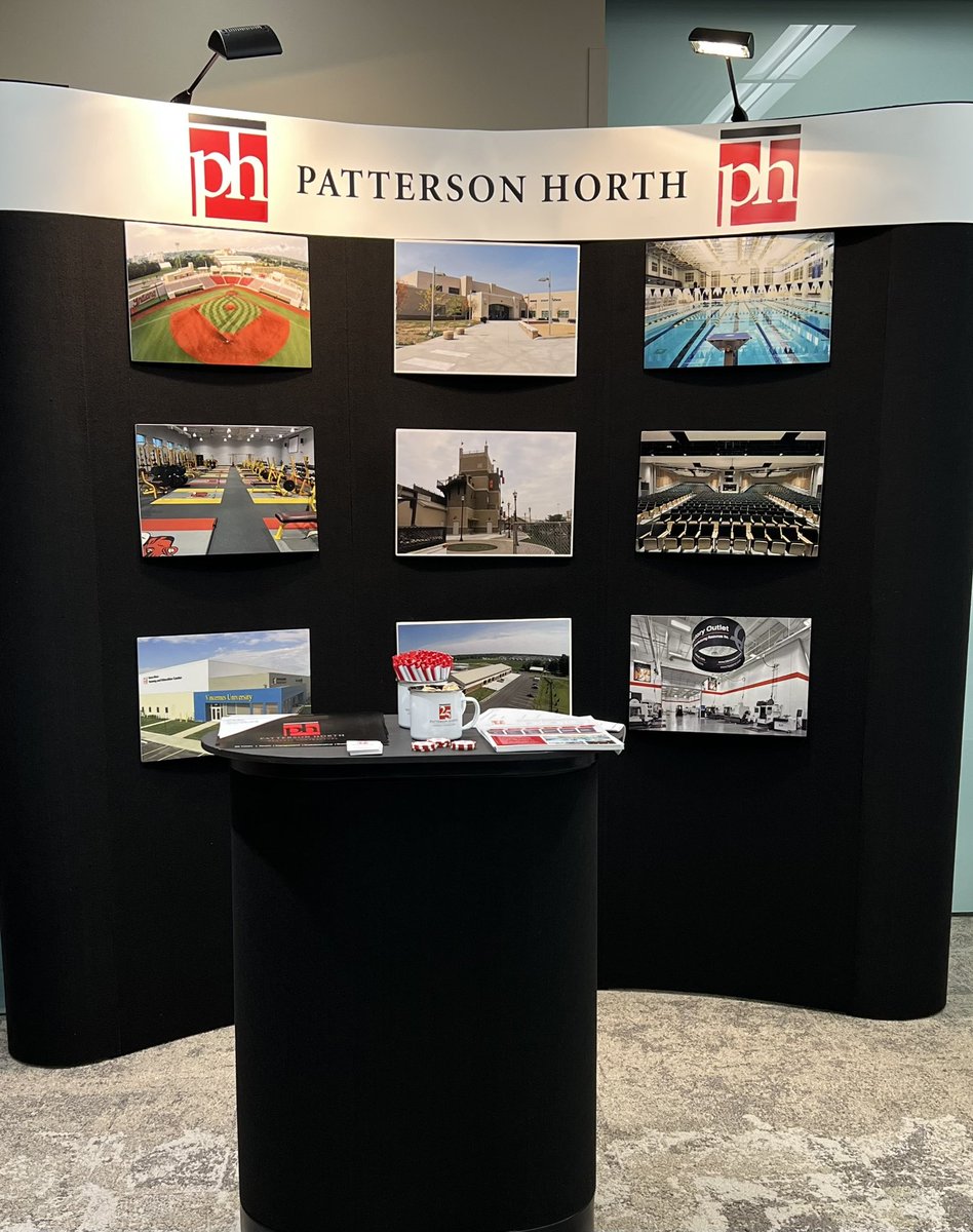 @PattersonHorth partnered with @INDSRSA today for their spring conference! #K12 #constructionmanagement #schoolpartnership