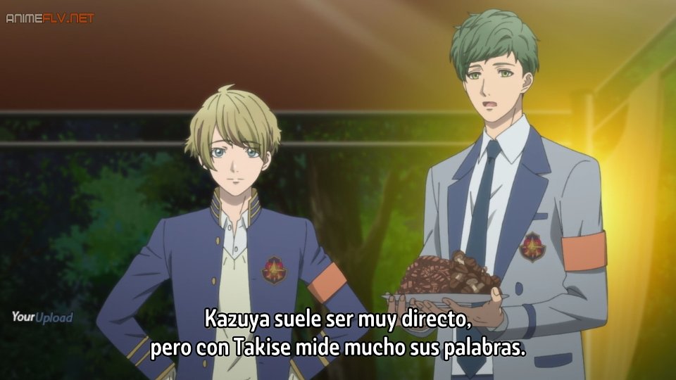 CaroSa88's tweet photo. En el capítulo  2 de Opus  Colors Jun dijo " El lo convierte  en una doncella enamorada . Lo ama siempre lo ha hecho "
Confimado que Kazu  siente mas que una amistad por Kyo  💙❤ y seguramente Kyo  sienta lo mismo 💙❤

#OpusCOLORs 
#Opus_Colors
#OpusColors_anime https://t.co/xNqlzwoUnU
