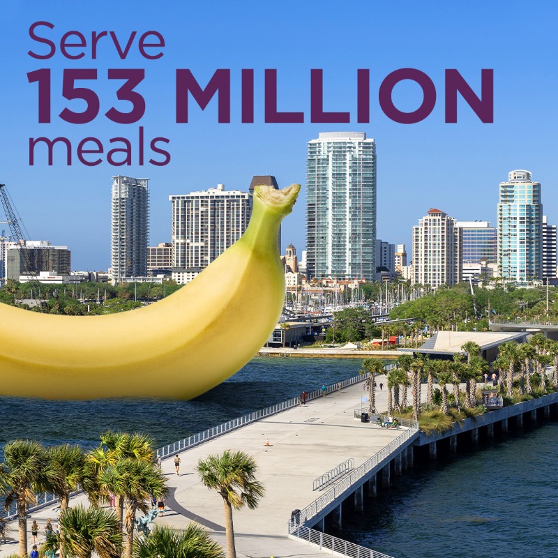 FeedingTampaBay's tweet photo. Big things are happening in Tampa Bay! Our new home will be the largest social services project in our region’s history. And, YOU 🫵  can be a part of it.