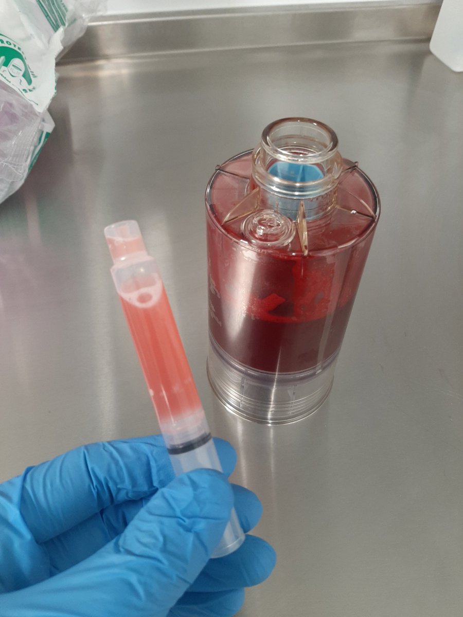 One more surgical case today to finish off this week's lists. ArthroZheal injection for a hip arthroscopy. Patient sedated, bloods taken and injectable ready <30 mins

Have a great weekend everyone!