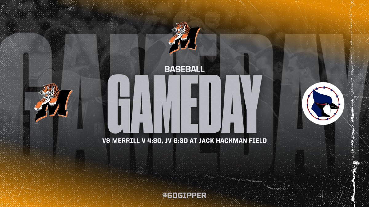 Merrill baseball will be back in Marshfield tonight at Jack Hackman. Varsity at 4:30/JV at 6:30. Spring changes quickly.