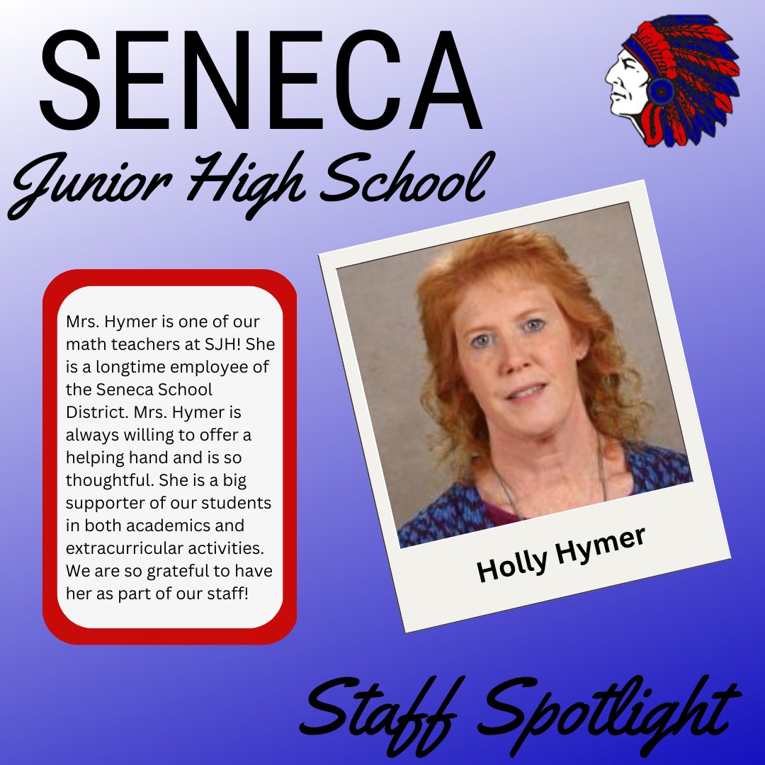 ✨STAFF SPOTLIGHT✨

Let’s show Mrs. Hymer some love! She deserves it!
