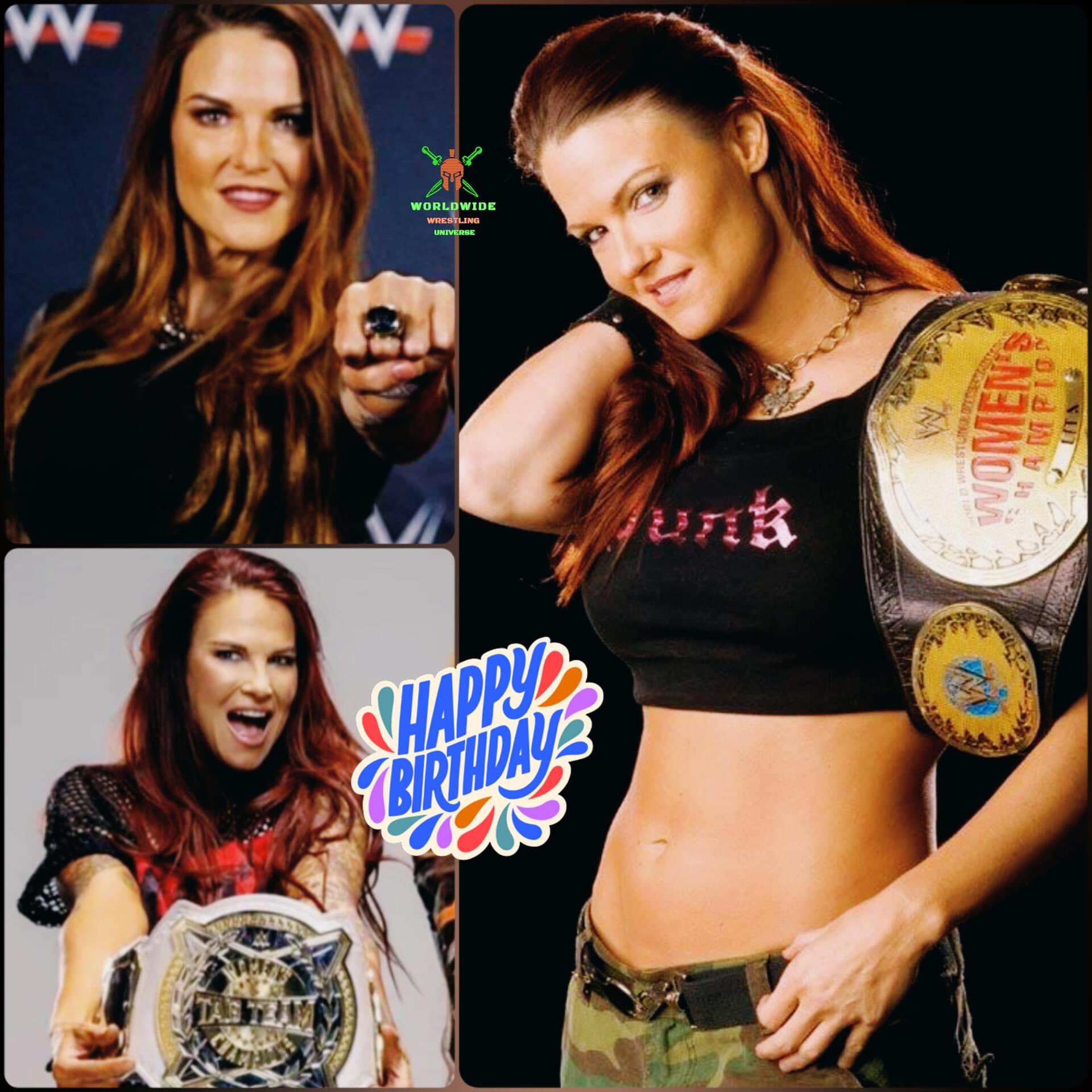 Happy Birthday to Lita      It was great to see her as a Champion one last time    