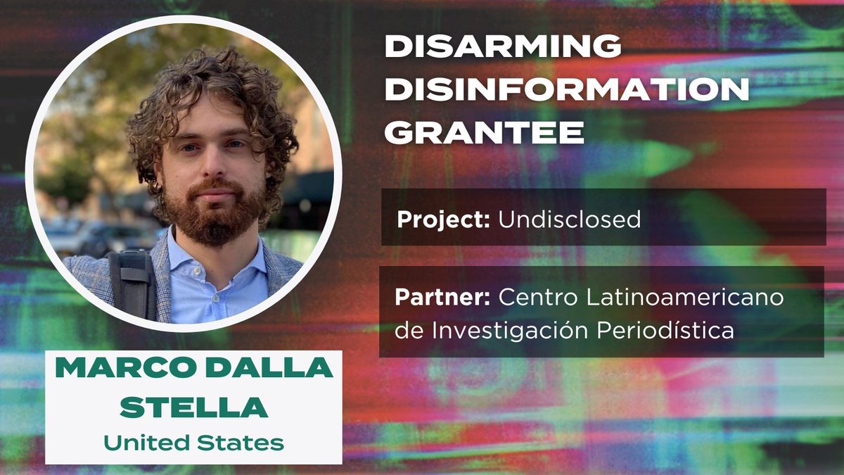 ICFJ's tweet photo. The teams led by @mdallastella 🇺🇸, @nadiapontes 🇧🇷 and @JaquelineSordi 🇧🇷 do not wish to share any details about their investigation for safety reasons. https://t.co/Bc4iFrxLkC