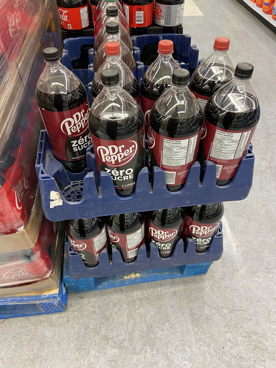 YumYumWpg's tweet photo. Spotted @ShopprsDrugMart Southdale for all of you @drpepper fans! Head to back of store near cleaning 🧽 products & detergent section. You’re welcome ☺️🙏🏻 #winnipeg #drpepperzero #winnipegfinds https://t.co/vvNyuVf2Ad
