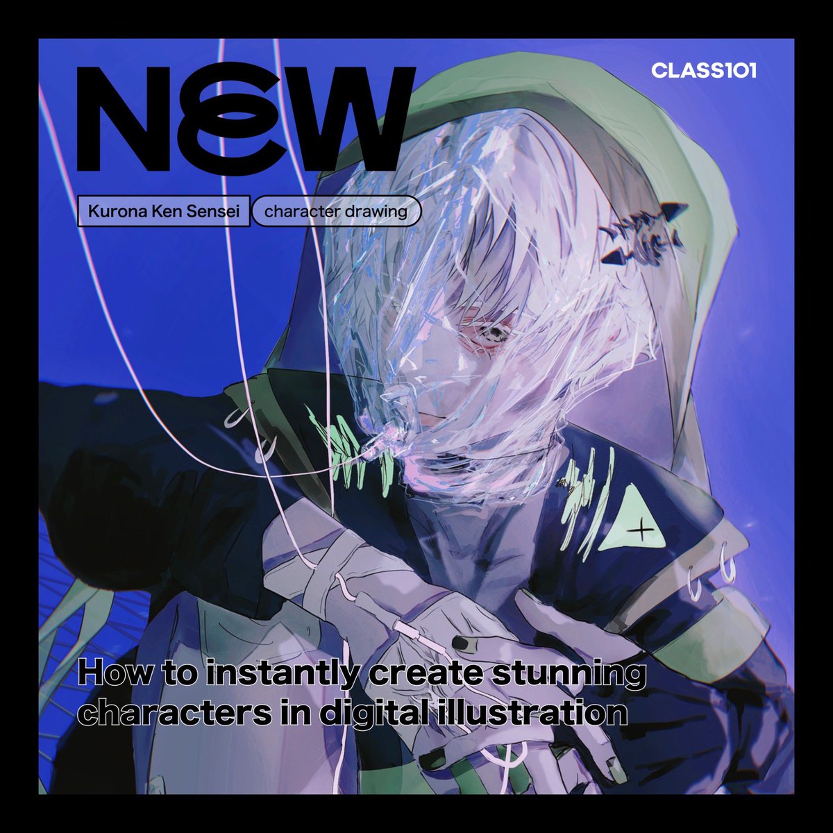 Kuronaken1's tweet image. You can take my art course online at Class101.net ! 

Search: Kuronaken