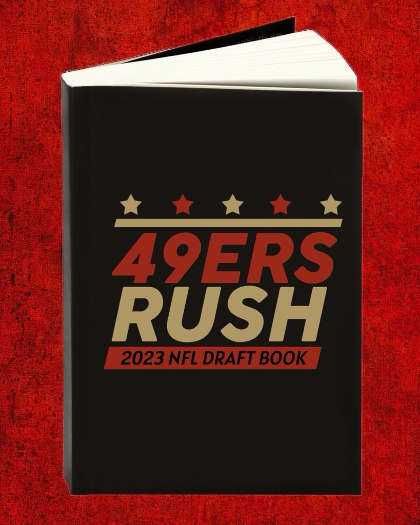 JL_Chapman's tweet image. 🚨49ers Rush Draft Book is Live🚨

*294 player profiles, 2 comps for each player, and grades
*War Room style big board
*All players ranked #1-294
*Sortable combine workout spreadsheet

Free for all Patreon members and we have a 7 day free trial👇
patreon.com/49ersRushPodca…
