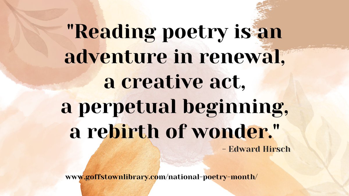 Goffstown Library tweet media