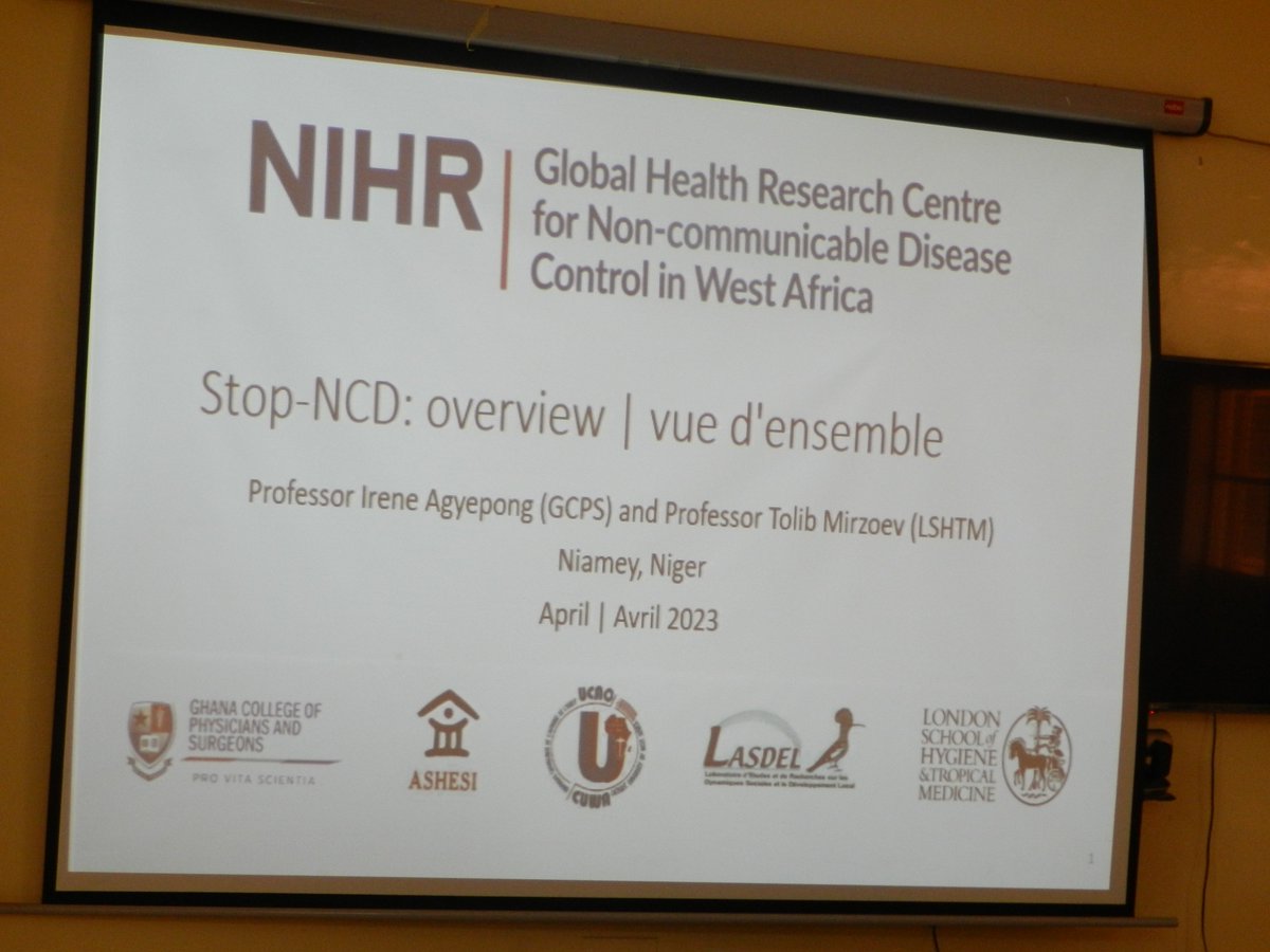 lasdel_labo's tweet photo. Revivez les temps forts de la cérémonie de lancement du programme de recherche-action sur les maladies non transmissibles "STOP NCD" au Niger ainsi que les images des travaux entrant dans le cadre de ce projet
@MSP
@GhCoPS
Ashesi University
London School of H& T Medicine
UCAO
OSC https://t.co/Haf4dy7PvW