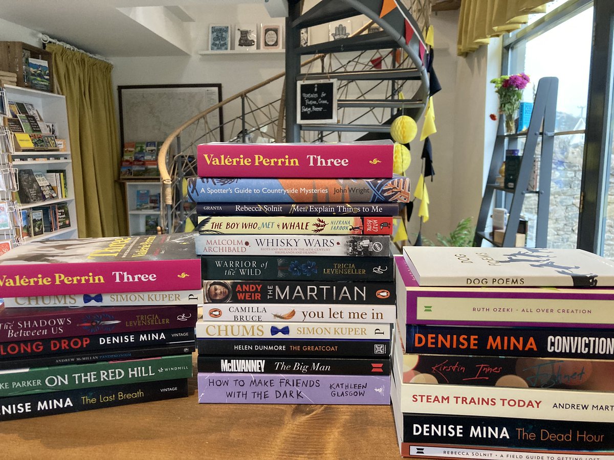 WedaleBookshop's tweet photo. …still unpacking more new books…

Another fantastic day, meeting lovely folk from nearby and not so nearby (*waves to Alloa*)! https://t.co/HsgH6AnoS9