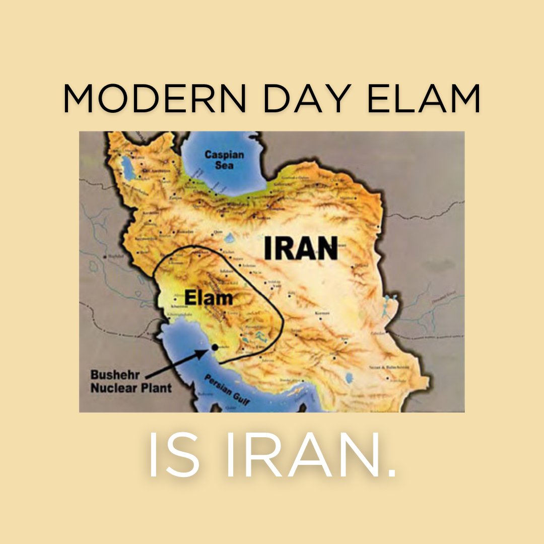 HormozShariat's tweet photo. Did you know: biblical prophecy around the Middle East and specifically Iran is seen in the Old Testament?

Iran is currently working towards the fulfillment of Jeremiah 49:38.

"I will set my throne in Elam and destroy her king and officials, declares the Lord." https://t.co/yydSPXL3oG