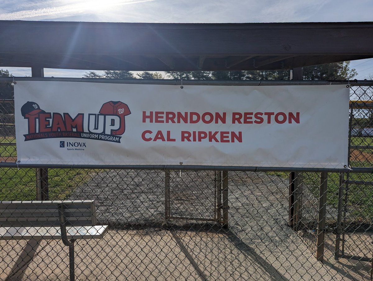 HRYB_Baseball's tweet photo. Did you know that HRYB participates in the @Nationals Team Up Program? For the last 8 years, Team Up has provided a jersey &amp; hat for over 18,000 kids annually, including our kids! https://t.co/LimPcjkCem