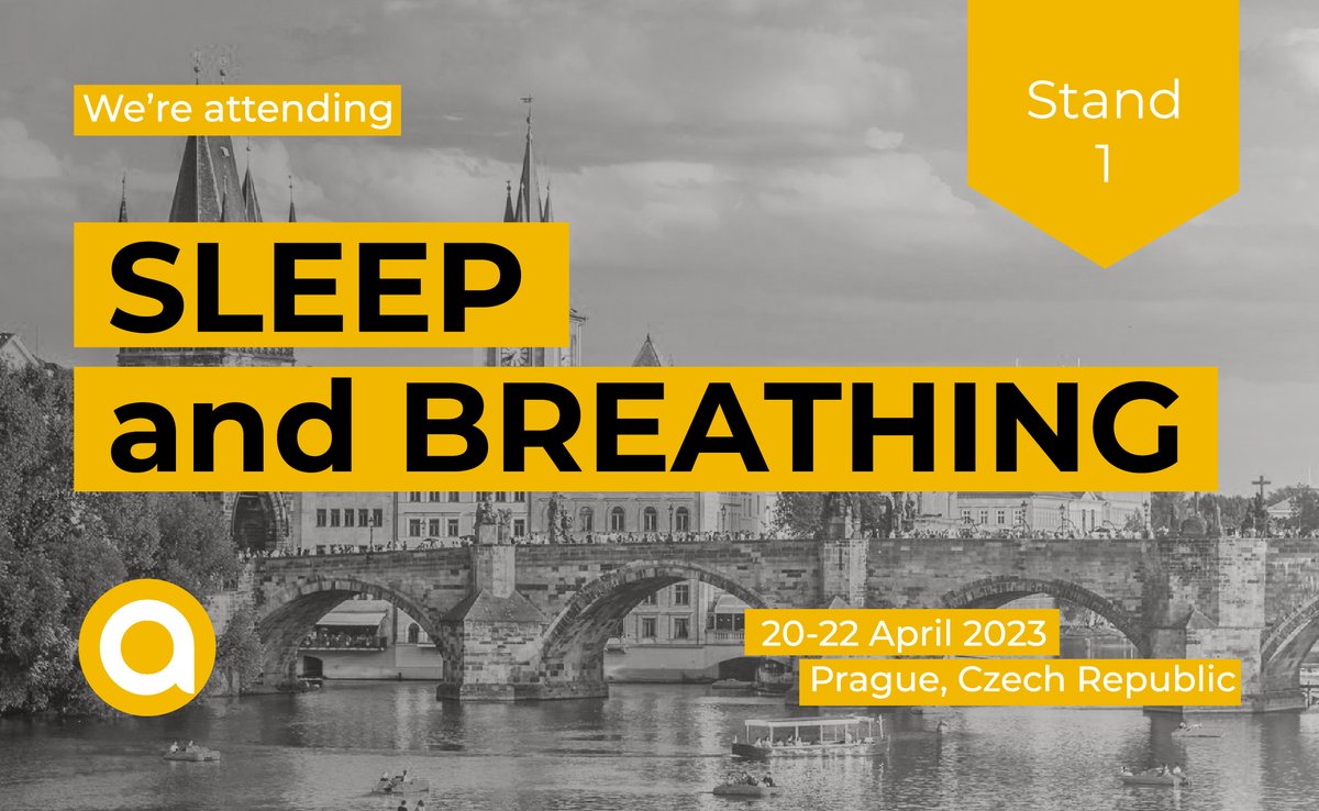 acurable's tweet photo. Join us on stand 1 at #ESRS, #SleepandBreathing2023 and discover #AcuPebble's automated diagnosis of #SleepApnoea, providing complete #Sleep study reports. 

#SleepApnea https://t.co/Fd2STyFHgp