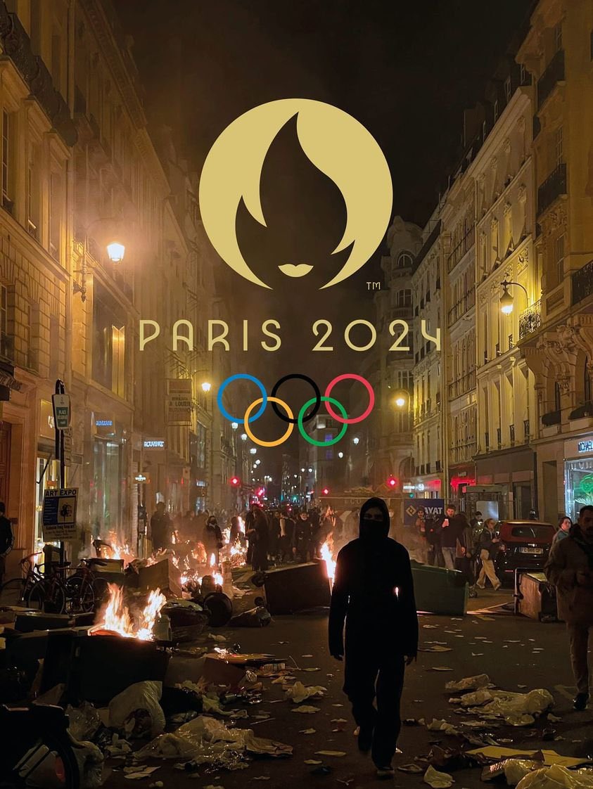 Au revoir les JO2024 👋

#conseilconstitutionel 
#GreveGeneraleIllimitee 
#Macronestuneordure