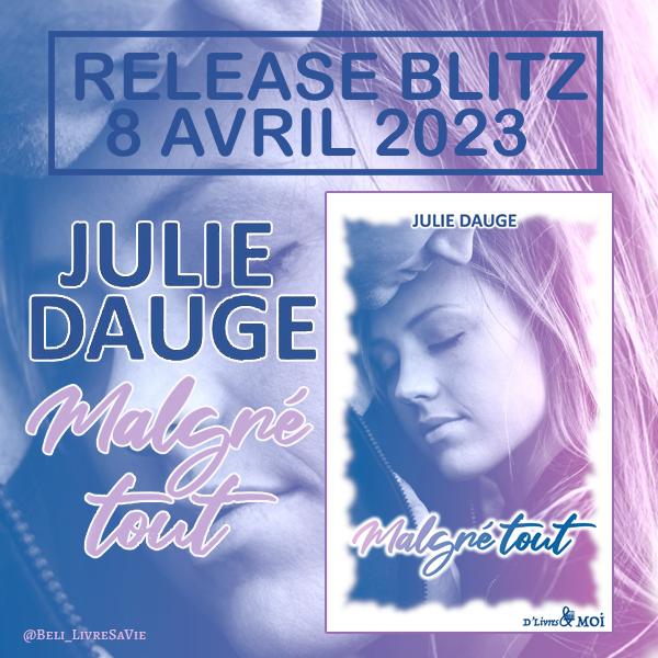 TheLovelyTeach's tweet photo. #BlogTour Dès demain, les French blog tours vous font (re)découvrir Malgré tout de Julie Dauge Auteure. Vous retrouvez nos avis, extraits et citations tout au long de ce blog tour.
Ebook https://t.co/4RRK154mjJ
Broché https://t.co/ulPMAgQUMV
#blogger #bookblogger #FrenchBlogTours https://t.co/T7N6hJP0uq