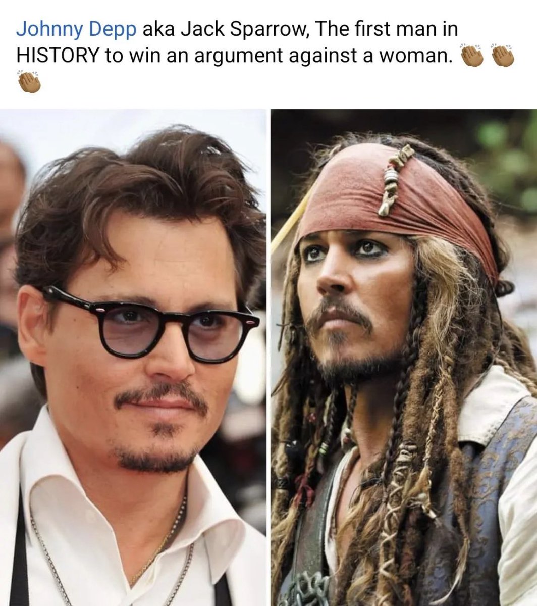 We can't Appreciate these GOATS enough. They Deserve a Statue. It's not easy in a system where everything is designed to help women but some will choose TikTok instead. #achrafhakimi #Hakimi

Hakimi             Johnny Depp