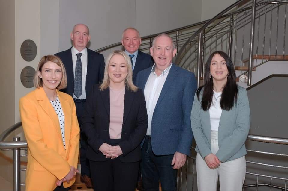 BrianMcGuigan85's tweet photo. 🔶 Handing in my nomination papers today to be a council election candidate in Carntogher DEA.

Sinn Féin is committed to working with others to make politics work and deliver for all communities.

#MidUlsterDistrictCouncil
#CouncilElections2023 https://t.co/Dq5lDJG5Zz