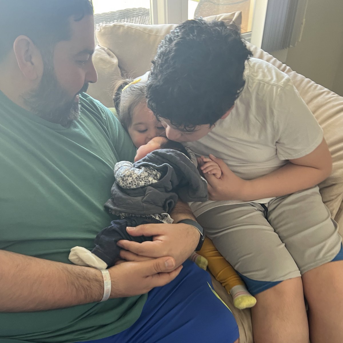 JPPrieto85's tweet photo. On April 11, 2023 at 11:20pm #LosPrieto proudly welcome Amelia Fernanda to the world! We are back home and mom and baby are doing great! Gabriel and Isabella were thrilled to meet their little sister! https://t.co/LNUa9U2xAe