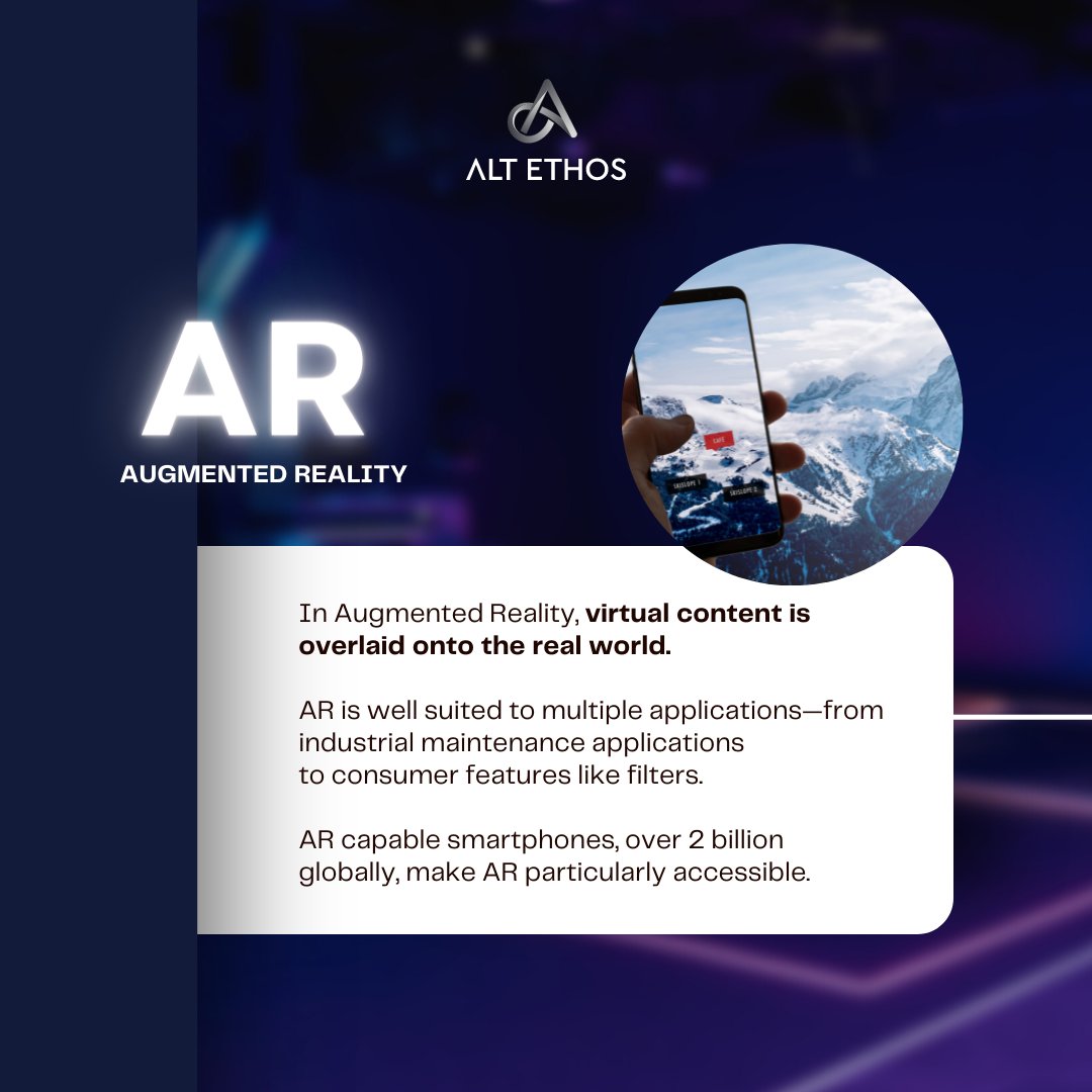 Do you know the difference between Extended Reality, Augmented Reality and Virtual Reality?

Swipe to learn more!

#XRtechnology #mixedreality #futuretech #digitalinnovation #innovativetechnology #technews #techcommunity  #techindustry #digitalmarketing #techworld #techknowledge