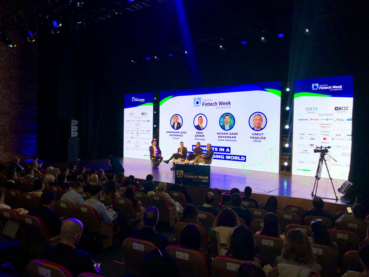 İkinci gününde de 
#IstanbulFintechWeek etkinliğindeydim.￼✨
#IFW23 <a href="/istfintechweek/">Istanbul Fintech Week</a>