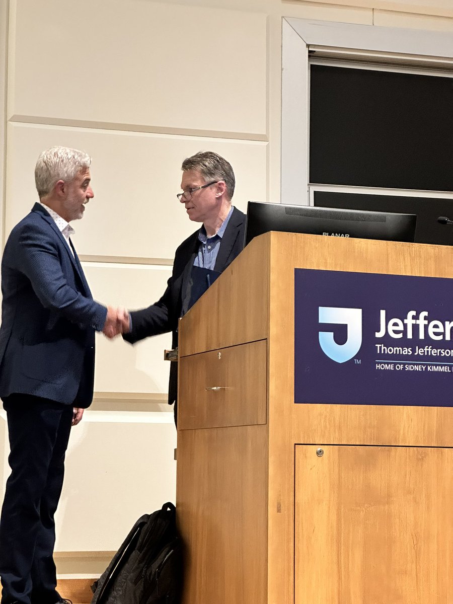 Jefferson_OTO's tweet photo. We had the pleasure of hosting @rcapasso from @Stanford as our guest lecturer at the 2023 Louis H. Clerf Lecture in Otolaryngology this week. Our residents also had the opportunity to meet with Dr. Capasso prior to the event. https://t.co/kaGRjPzveJ