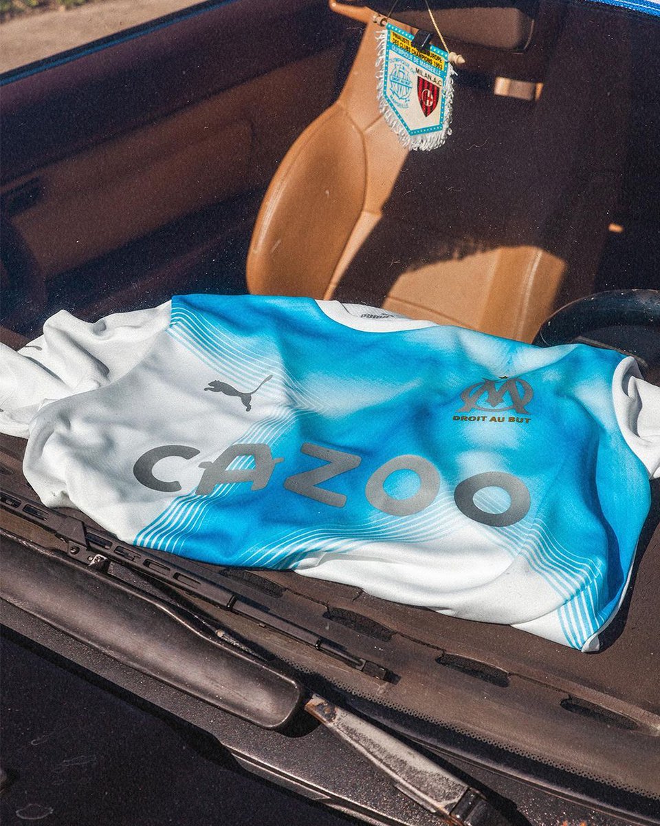 brfootball's tweet photo. Marseille release special-edition shirts to celebrate the 30-year anniversary of winning the Champions League 🏆 https://t.co/qZxBGgv8Tk