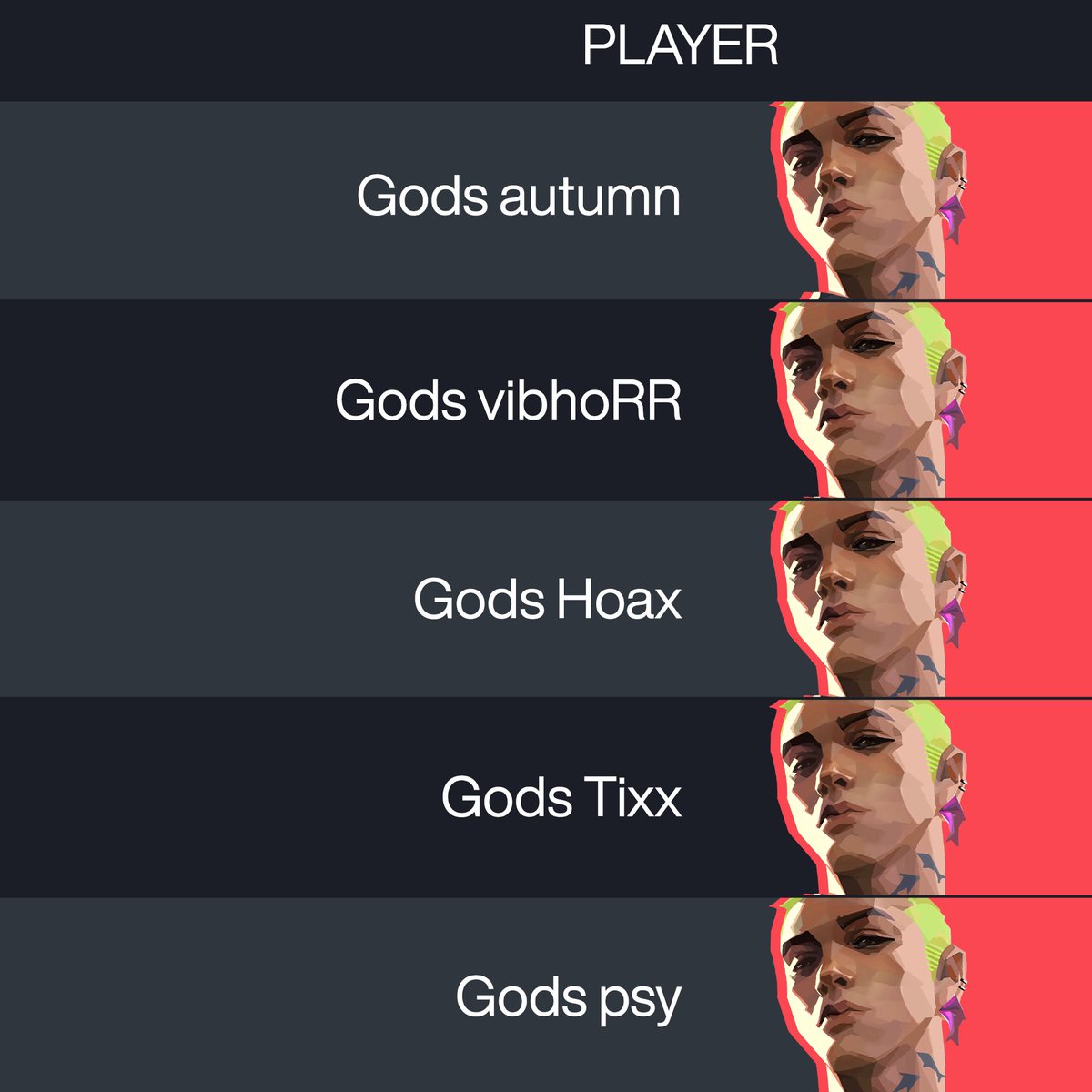 .<a href="/ReckoningIndia/">Reckoning Esports</a> Bet you guys aren't ready for our comp tomorrow