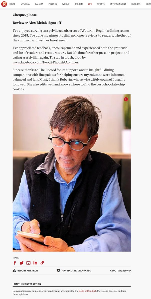 Alex Bielak - @Food4ThoughtArchives tweet media