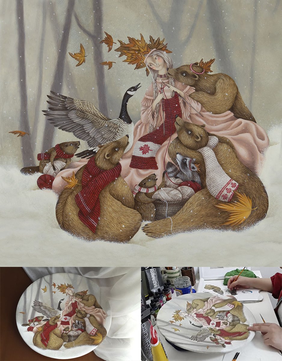 🍁❄️The Whitetresses❄️🍁

whitetresses weaves warm stories along with the snowflakes, so warm that even the kind bears preferred listening to the story to hibernation…