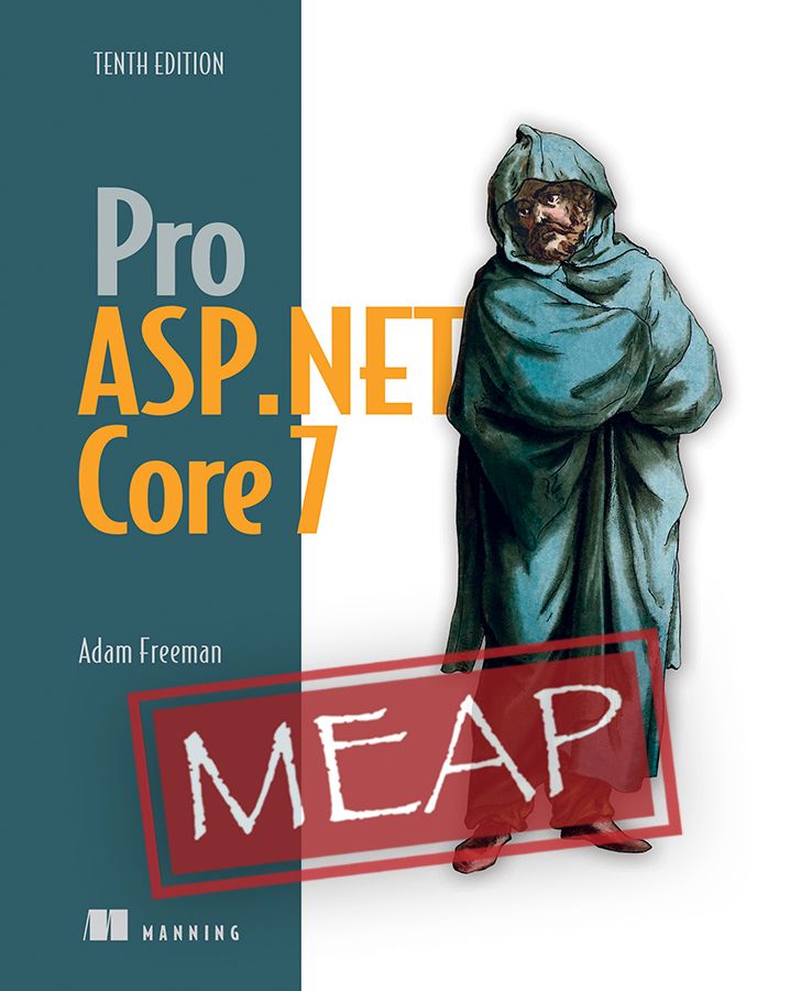 ManningBooks's tweet image. 🏷️Deal of the Day🛒

Today, Apr 14, Pro ASP.NET Core 7, and selected titles are on sale: mng.bz/WrEx

#webdev #dotnet #aspdotnet #csharp