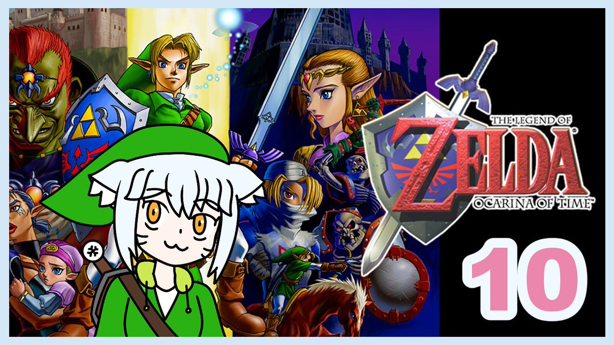 it is ocarina time again!! today we take on the spirit temple and hopefully awaken the final sage! twitch.tv/jevaqua #ENVtuber #Vtuber