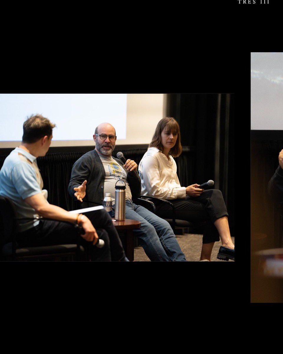 HollywdHealth's tweet photo. #ICYMI: here are some photo from our #Extrapolations #FaceOfGodPanel at the @usccinema this past Wednesday with @scottzburns #dorothyfortenberry and #joearvai! (1/2) https://t.co/W5FdtDIKLT