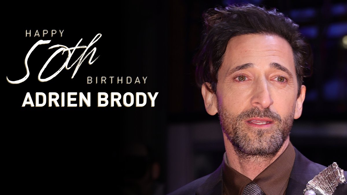 Happy 50th birthday Adrien Brody!

Read his tribute here:  