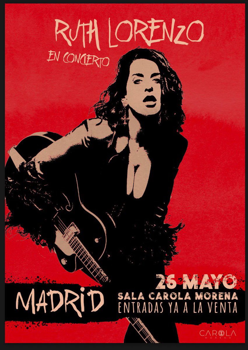 RuthLorenzo's tweet photo. El próximo 26 de Mayo nos vemos en la sala Carola Morena (Madrid) para disfrutar de 🦂 La Reina 🦂 en directo

🎟️ ENTRADAS YA DISPONIBLES🎟️

https://t.co/q2oMdlohus https://t.co/EE5pWEvurS