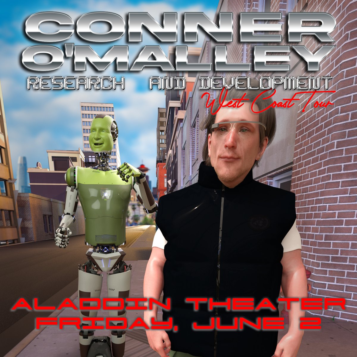 aladdintheater's tweet photo. ON SALE NOW: @conner_omalleyvisits @aladdintheater on June 2! Rising comedian, writer and actor Conner O’Malley (Joe Pera Talks With You, Late Night with Seth Meyers, etc) visits on the Research and Development comedy tour! Tickets are on sale now.

TIX 🎟️ https://t.co/iovvIvjQuG https://t.co/Wldp9P8pZw