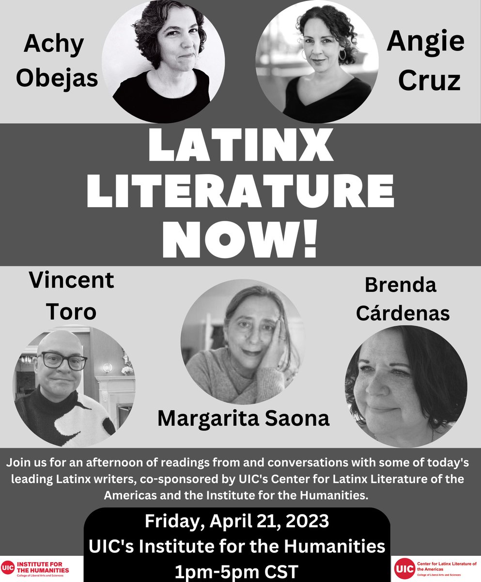 Center for Latinx Literature of the Americas @UIC tweet media