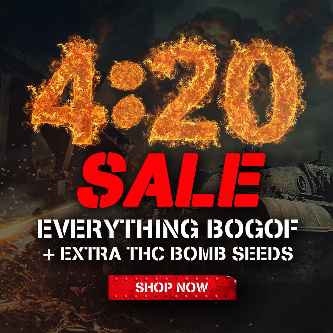 4/20 SALE 💣

Buy One Get One Free on ALL Strains + TWO Extra THC Bomb seeds with every order!

Ends Sunday April 23rd.

#bombseeds #420 #thcbomb #dropseedsnotbombs #420daily