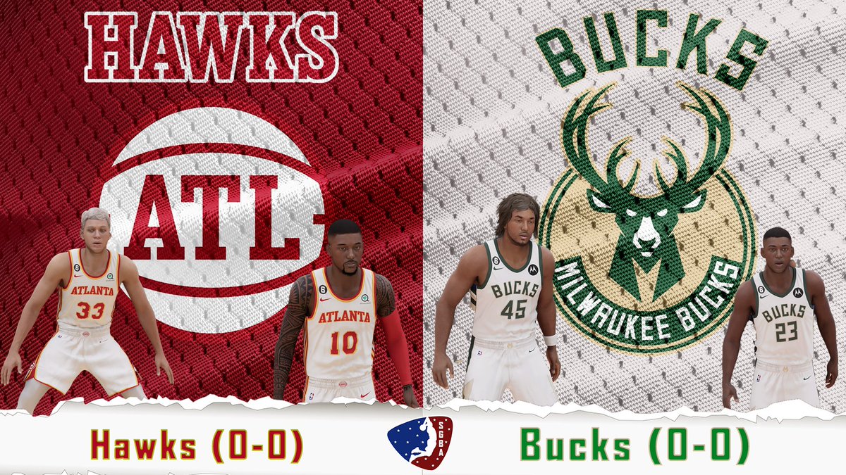 We have more #NBA action tonight with Atlanta Hawks vs Milwaukee Bucks.  Tip off at 9pm est on TWITCH.  Check out <a href="/TheTraeYoung/">Trae Young</a>, <a href="/Giannis_An34/">Giannis Antetokounmpo</a> <a href="/EricAshleySF1/">Eric Ashley SF SGBA</a> <a href="/DaylanHigdon/">Daylan Higdon</a> aka Day Day Johnson, <a href="/JonasSigurdsson/">Jonas Sigurdsson</a> and more.  twitch.tv/sgba2kleague <a href="/iNetworkEsports/">iNetwork eSports Team</a> <a href="/SupportingStre3/">Network GG</a>