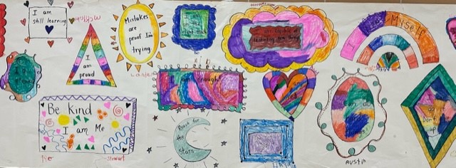Last but not least, Mrs. Stewart's class created an amazing Resilience mural with some powerful messages that we should all live by. <a href="/GEDSB/">Grand Erie District School Board</a> <a href="/Martin77Heather/">Heather Martin</a>