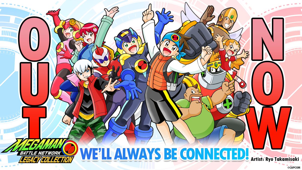 Today's the big day! Mega Man Battle Network Legacy Collection is out now!
🌐 bit.ly/MMBNLCWeb